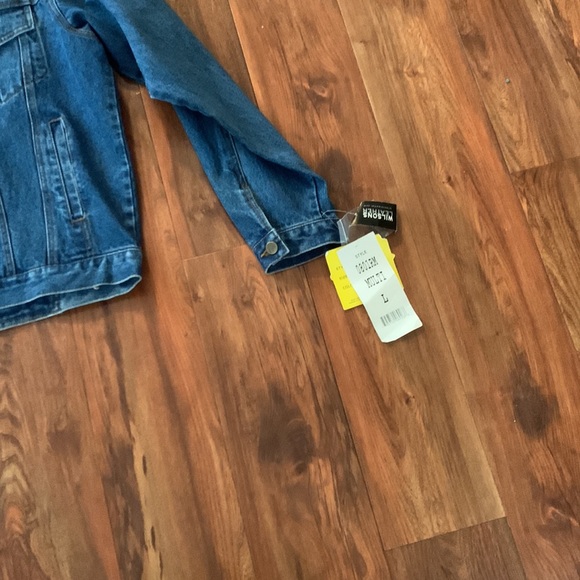 Warner brothers, Wilson, leather, Superman, jean jacket, large - Picture 8 of 11